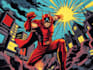 comic book illustration with comic book