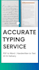 do accurate copy typing pdf to word data entry fast