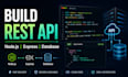 build rest API with nodejs express and database