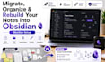 personalize second brain system, organize, rebuild your note into obsidian