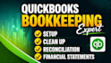 do quickbooks clean up, bookkeeping