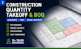 do construction quantity take offs and boq from drawings