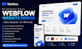 designs modern webflow website
