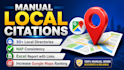 build manual local citations to boost google maps ranking