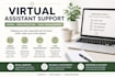 be your virtual assistant for admin and organization tasks