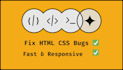 fix HTML CSS bugs and make your website responsive