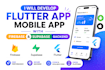 develop flutter app, mobile app with firebase, supabase backend