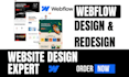 develop webflow expert figma to webflow interactive webflow website fix webflow