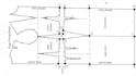 make digital clothing sewing patterns, pattern grading for any dress garments