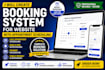 create booking system for website with appointment schedule