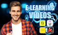 create as well as edit your elearning videos, training videos