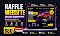 build a high converting raffle giveaway competition website