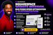 do squarespace website redesign, bug fixing speed optimization and customization