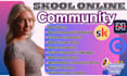 do skool setup skool community manager, member onboarding with skool automation