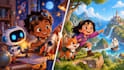 3d pixar style ai animation video, 3d cartoon animation, 3d animated video
