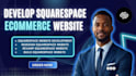 build squarespace website redesign, rebuild squarespace website development