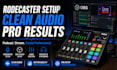 setup rodecaster pro 2 for clean audio with obs for streamers