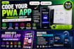 code pwa app, progressive web app with claude and lovable ai
