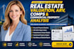 do real estate valuation, arv, comps, and commercial property analysis