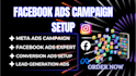 do meta facebook ads campaign setup