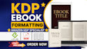 format ebook and paperback for amazon kdp clickable toc, kdp book publishing
