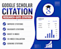 increase citation to google scholar