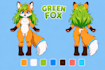 create a furry character ref sheet, custom fursona for your oc