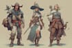 dnd character art and dnd character art