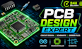 do circuit schematic pcb design, pcb layout