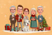 be your santa or christmas character