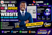 build or fix your lovable ai website, saas web app, or ai tool