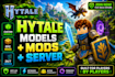 l create custom hytale models mods plugins and server setup