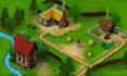 create 3d game map, 3d low poly game assets, game environment in low poly style