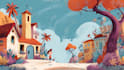do custom cartoon illustration or character