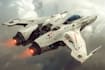 epic sci fi spaceship art