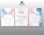 gender reveal invitations in canva pro