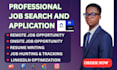 write a professional cover letter and tailor your resume for jobs