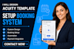 design acuity scheduling template and setup acuity scheduling for online