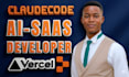 full stack ai saas app ai saas developer claude code next js vercel deployment