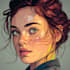 create a face into color vector art portrait