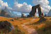 create stunning fantasy concept art and environment design