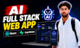build ai full stack web app with react supabase