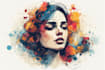 make creative abstract art for you