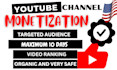 complete youtube channel monetization in 10 days