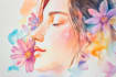 do a watercolor illustration