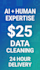 do ai powered data cleaning and excel data entry with claude in 24 hours