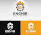 do modern engineer logo engineering, technical and industrial