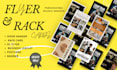 design unique flyers, rack cards, brochure and posters