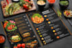 do food menu design, restaurant menu design, food flyer