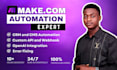 fix make com automation setup make com automation make com scenerio make expert